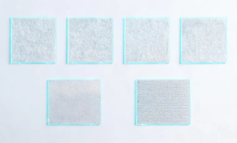 Nonwoven material taxonomy board
