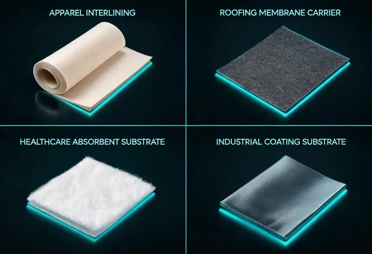 Technical nonwoven end-use sample set