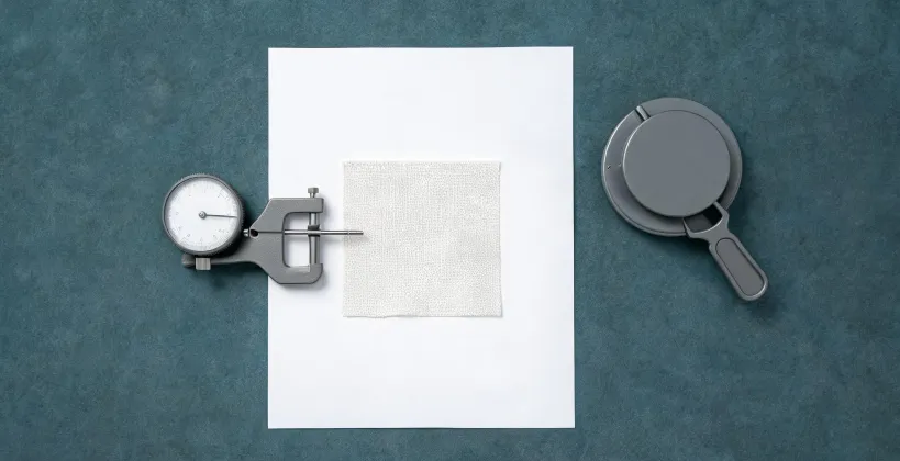 Technical textile method and specimen record